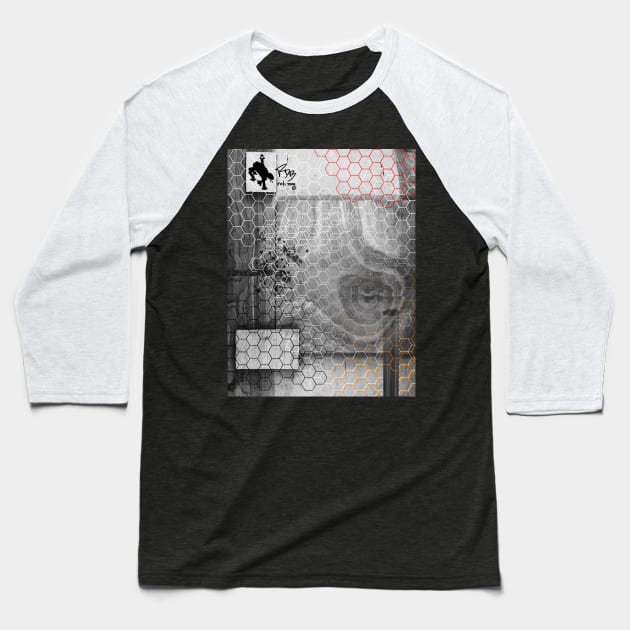 In Grain Baseball T-Shirt by Yeti Ink ~ Yeti307